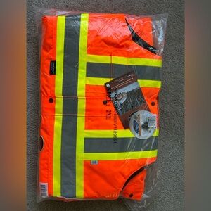 Pioneer 5040BB Waterproof Insulated Bib Pants - Hi-Vis Orange Brand New